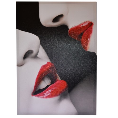 Πίνακας καμβάς Boda Lips 05-950-2414A
