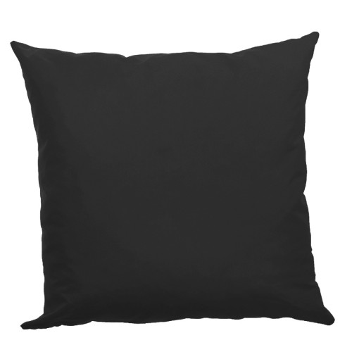 Μαξιλάρι καναπέ μαύρο κρετόν ύφασμα 45 x 45 cm