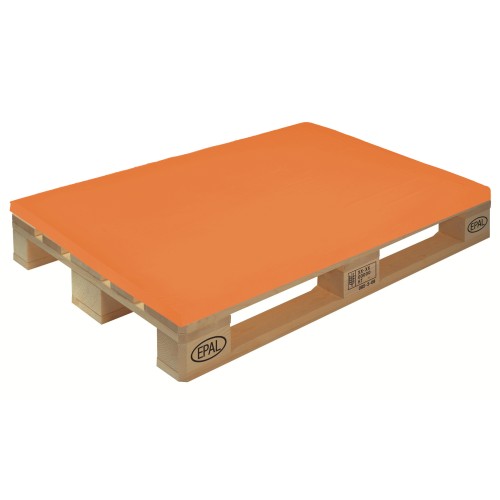 Μαξιλάρι μονόχρωμο πορτοκαλί για παλέτα και ευρωπαλέτα 5cm