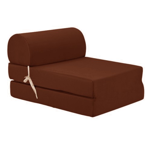 Πολυθρόνα - Κρεβάτι Flip Chair καφέ Florina