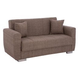 ΚΑΝΑΠΕΣ ΚΡΕΒΑΤΙ POLYA ΔΙΘΕΣΙΟΣ ΚΑΦΕ HM3241.02 153x87x77 εκ.