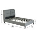 Κρεβάτι Billie Με Ύφασμα Dark Grey Hm551.05 160 x 200 | Mymegamarket.gr Κρεβάτι Billie Με Ύφασμα Dark Grey Hm551.05 160 x 200 | Mymegamarket.gr