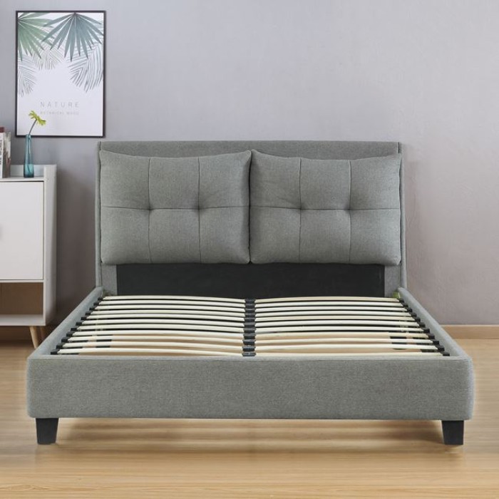 Κρεβάτι Billie Με Ύφασμα Dark Grey Hm551.05 160 x 200 | Mymegamarket.gr Κρεβάτι Billie Με Ύφασμα Dark Grey Hm551.05 160 x 200 | Mymegamarket.gr