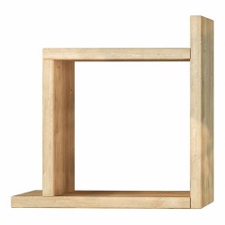 Ραφιέρα τοίχου Box χρώμα sapphire oak 30x22x30εκ.