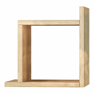 Ραφιέρα τοίχου Box χρώμα sapphire oak 30x22x30εκ.