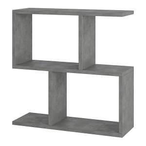 Τραπεζάκι βοηθητικό Homemania χρώμα γκρι ρετρό 60x20x60εκ.
