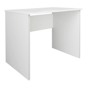 Γραφείο εργασίας Kalen χρώμα λευκό 90x60x74εκ.