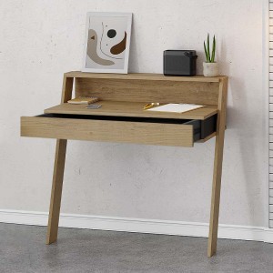 Γραφείο εργασίας Cowork χρώμα sapphire oak 94x50x91εκ.