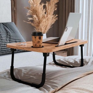 Τραπεζάκι laptop Sedon χρώμα pine oak 59,2x39,2x26,2εκ.