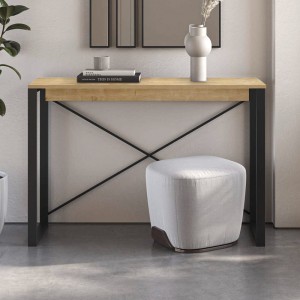 Κονσόλα Archie χρώμα sapphire oak 110x35x75εκ.