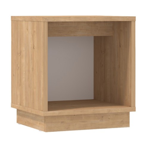 Κομοδίνο Gino χρώμα sapphire oak 40x35,3x45εκ.