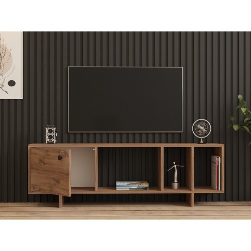 Έπιπλο τηλεόρασης Folsom χρώμα atlantic pine 140x29,9x45εκ.