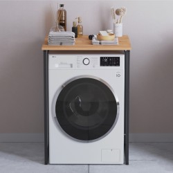 Έπιπλο πλυντηρίου Doyle χρώμα pine oak 67x60x92,8εκ.
