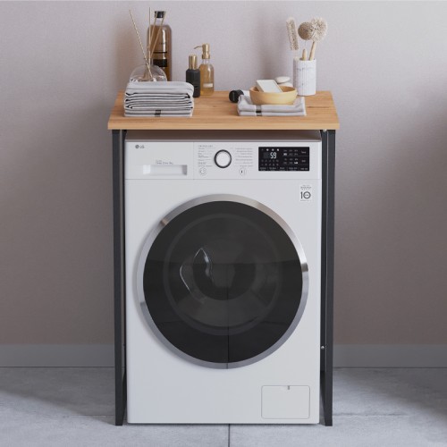 Έπιπλο πλυντηρίου Doyle χρώμα pine oak 67x60x92,8εκ.