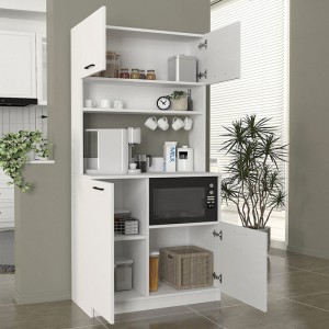 Έπιπλο κουζίνας Tuco 2 χρώμα λευκό 90x40x180εκ.