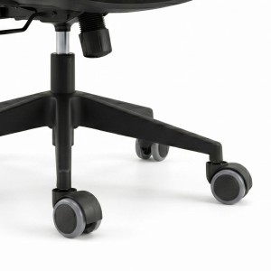 Ανταλλακτικά Ροδάκια για καρέκλες γραφείου σετ 5 τμχ χρώμα μαύρο - γκρι