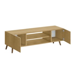 Έπιπλο τηλεόρασης Etna χρώμα sapphire oak 150x30x45εκ.