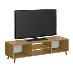 Έπιπλο τηλεόρασης Loren χρώμα sapphire oak 120x30x40εκ.
