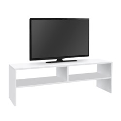 Έπιπλο τηλεόρασης Beirut χρώμα λευκό 150x30x40εκ.