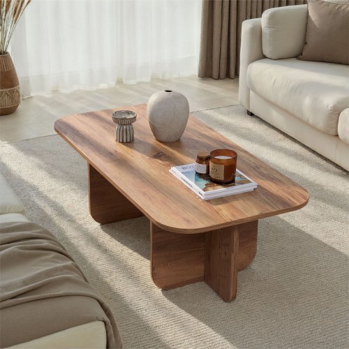 Τραπεζάκι σαλονιού Becaj χρώμα atlantic pine 120x60x41,4εκ.