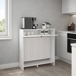 Κονσόλα - Κάλυμμα καλοριφέρ Opelya χρώμα λευκό 90x31,4x100εκ.