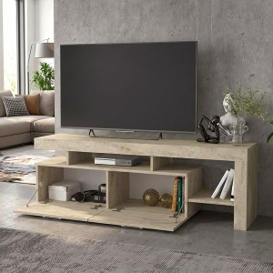 Έπιπλο τηλεόρασης Acnes χρώμα travertine 160x40x53εκ.