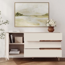 Μπουφές Arch χρώμα sandstone 150x40x78,4εκ.