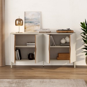 Μπουφές Marquise χρώμα sandstone 150x40x78,5εκ.