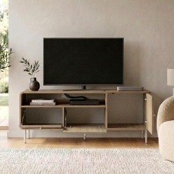 Έπιπλο τηλεόρασης Colia χρώμα sepet oak 140,3x34x55,7εκ.