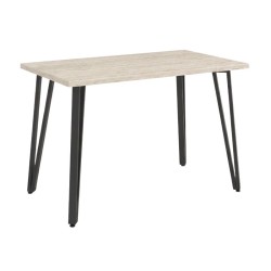 Τραπέζι Xana χρώμα travertine 120x70x77,5εκ.