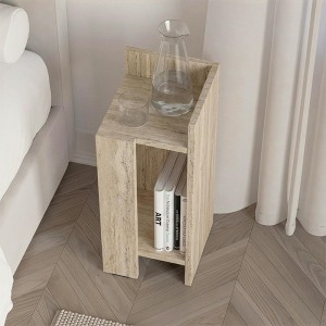 Κομοδίνο Elos δεξί χρώμα travertine 25x27x60εκ.