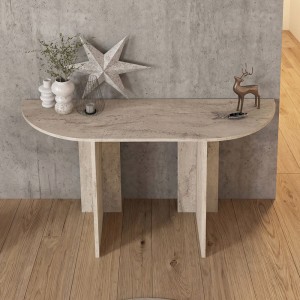 Κονσόλα Cortado χρώμα travertine 120x35x75εκ.