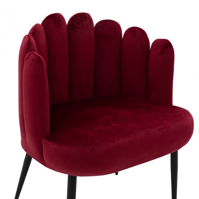Πολυθρόνα Avery Pakoworld Βελούδο Μπορντώ 68X60X87Εκ | Mymegamarket.gr Πολυθρόνα Avery Pakoworld Βελούδο Μπορντώ 68X60X87Εκ | Mymegamarket.gr