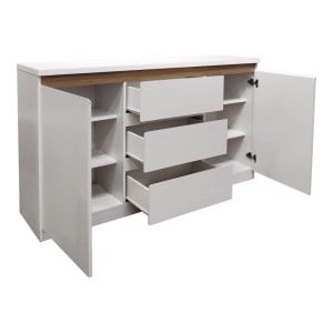 Μπουφές Chiemo Λευκό 160X40X93.6Εκ