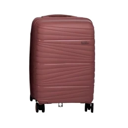 Βαλίτσα "TRAVEL" σκληρή σε χρώμα ροζ