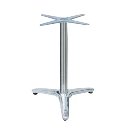 ROMAN 3ΝΥΧΗ 44Χ44X72εκ.(Σ/Ρ)ΒΑΣΗ ΑΛΟΥΜ./INOX ΜΕ ΡΕΓ/ΡΟΥΣ