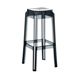 FOX 75εκ. ΣΚΑΜΠΟ BLACK TRANSP. 36X36X75εκ.