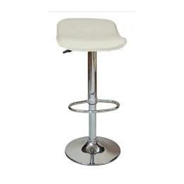 BAR3 WHITE PVC(Σ2)ΣΚΑΜΠΟ ΜΕ ΑΜΟΡΤΙΣΕΡ 38X38X85εκ.