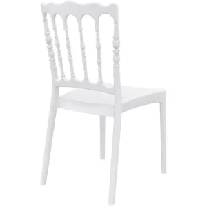 NAPOLEON WHITE ΚΑΡΕΚΛΑ ΠΟΛ/ΝΙΟΥ 45X55X92εκ.