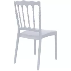 NAPOLEON SILVER GREY ΚΑΡΕΚΛΑ ΠΟΛ/ΝΙΟΥ 45X55X92εκ.