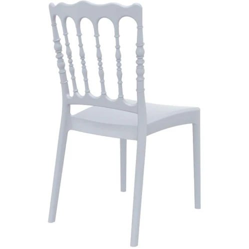 NAPOLEON SILVER GREY ΚΑΡΕΚΛΑ ΠΟΛ/ΝΙΟΥ 45X55X92εκ.