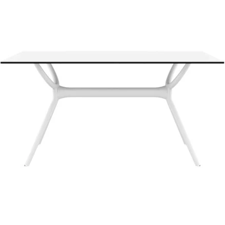 AIR ΤΡΑΠΕΖΙ 140Χ80Χ74εκ. WHITE LAMINATE 12mm