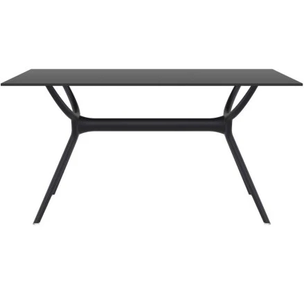 AIR ΤΡΑΠΕΖΙ 140Χ80Χ74εκ. BLACK LAMINATE 12mm