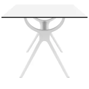 AIR ΤΡΑΠΕΖΙ 180Χ90Χ74εκ. WHITE LAMINATE 12mm