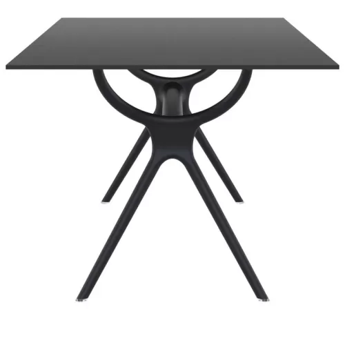 AIR ΤΡΑΠΕΖΙ 180Χ90Χ74εκ. BLACK LAMINATE 12mm