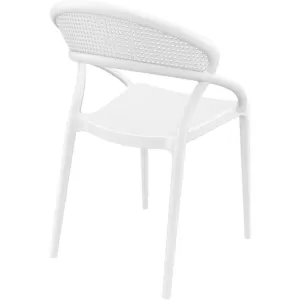 SUNSET WHITE ΚΑΡΕΚΛΑ ΠΟΛ/ΝΙΟΥ 54Χ56Χ82εκ.