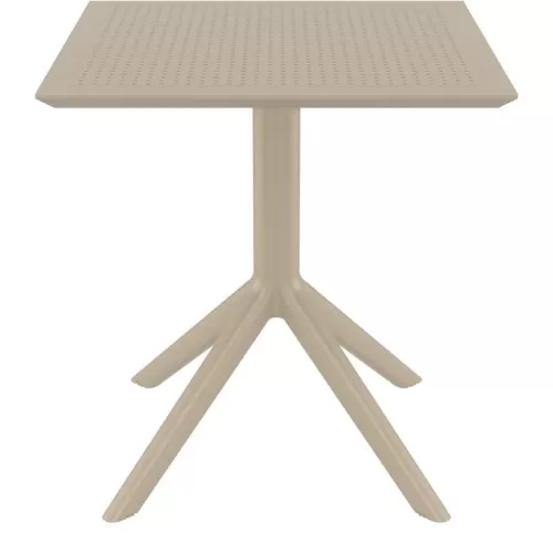 SKY TAUPE 70X70X74εκ. ΤΡΑΠΕΖΙ ΠΟΛ/ΝΙΟΥ