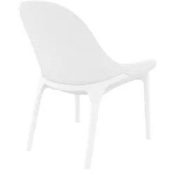 SKY LOUNGE WHITE ΠΟΛΥΘΡΟΝΑ ΠΟΛ/ΝΙΟΥ 60X71X83εκ.