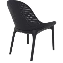 SKY LOUNGE BLACK ΠΟΛΥΘΡΟΝΑ ΠΟΛ/ΝΙΟΥ 60X71X83εκ.