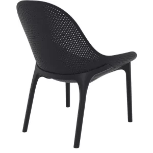 SKY LOUNGE BLACK ΠΟΛΥΘΡΟΝΑ ΠΟΛ/ΝΙΟΥ 60X71X83εκ.